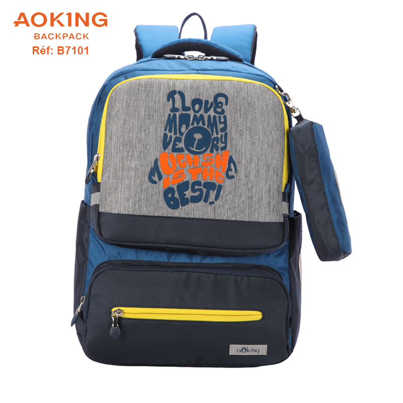 Sac à dos scolaire AOKING – Qualité supérieure