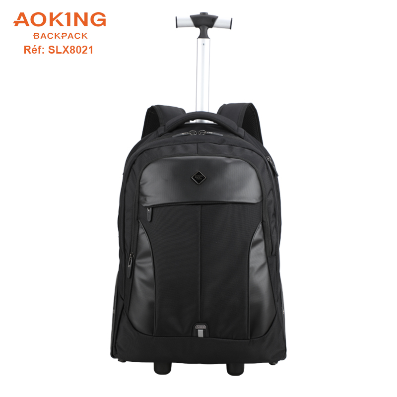 Sac à dos professionnel à roulettes – Voyage & affaires, grande capacité