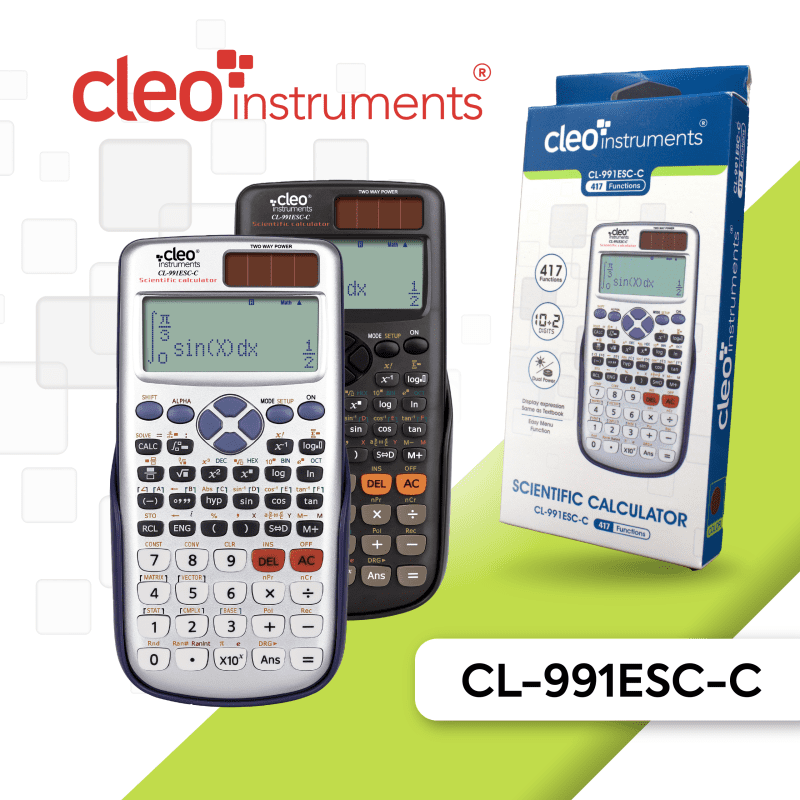 Calculatrice scientifique CLEO Instruments