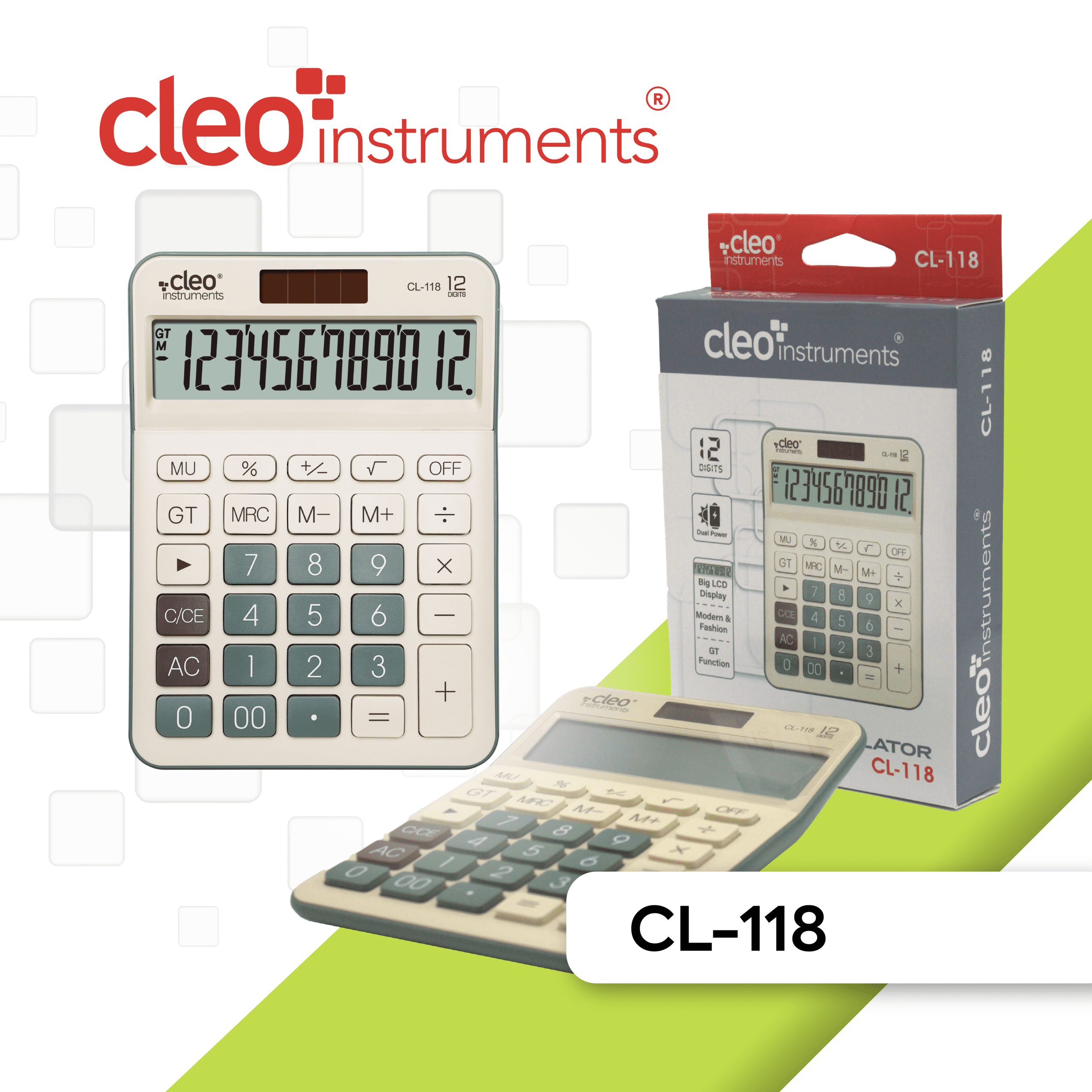 Calculatrice de bureau CLEO Instruments
