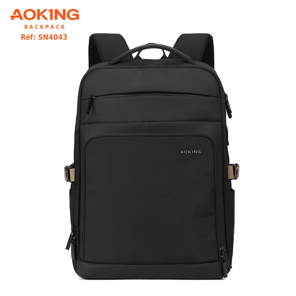 Sac à dos professionnel AOKING SN4043 – PC portable 15,6″, 25 L